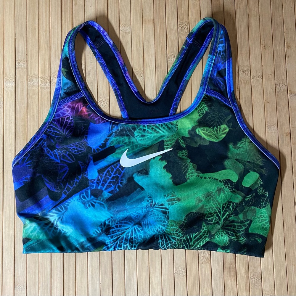 Nike Dri-Fit Medium Support Non-Padded Sports Bra Multi-colored Size M